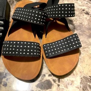 Women Rhinestones Sandals Size 7